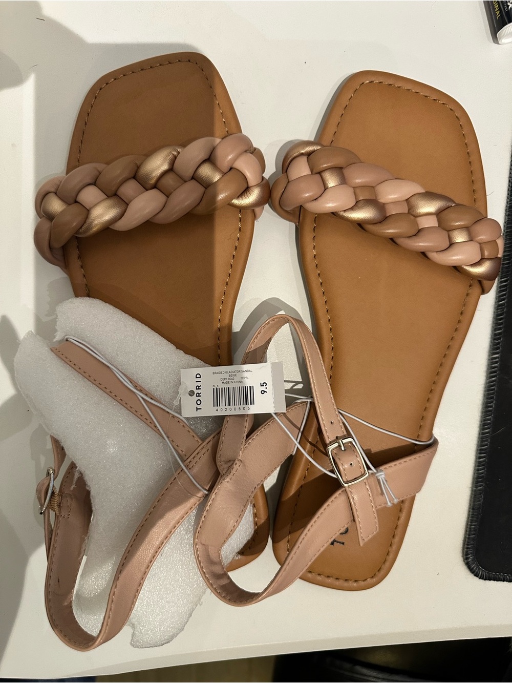 Torrid Braided Gladiator Sandals BNWT